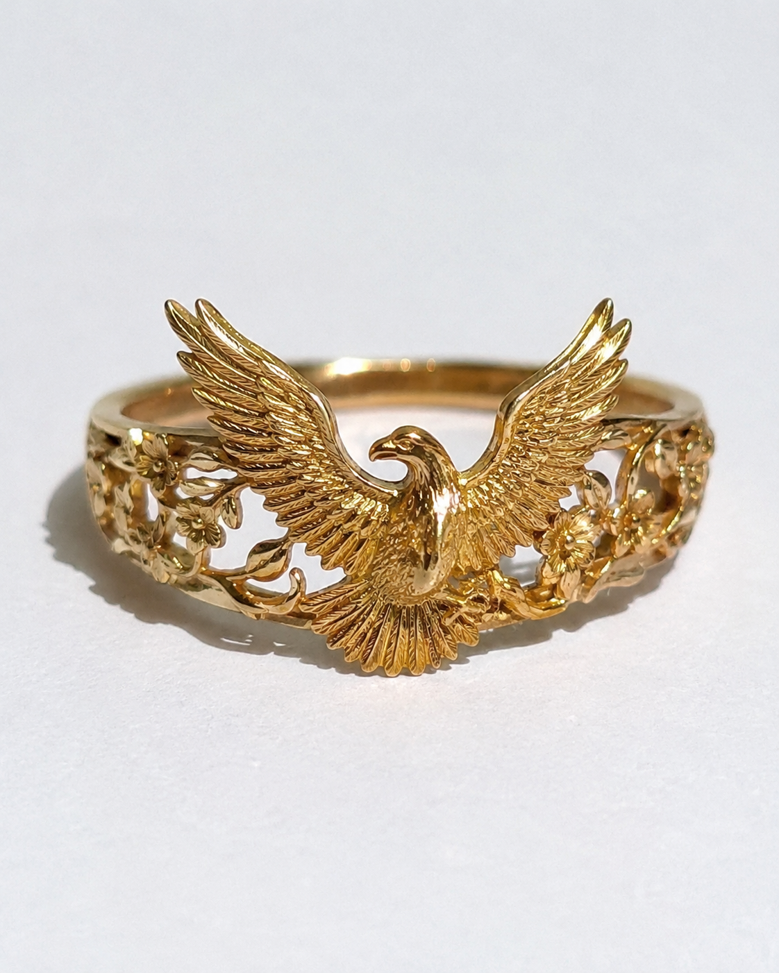 The Aquiliria Ascending Eagle Openwork Ring