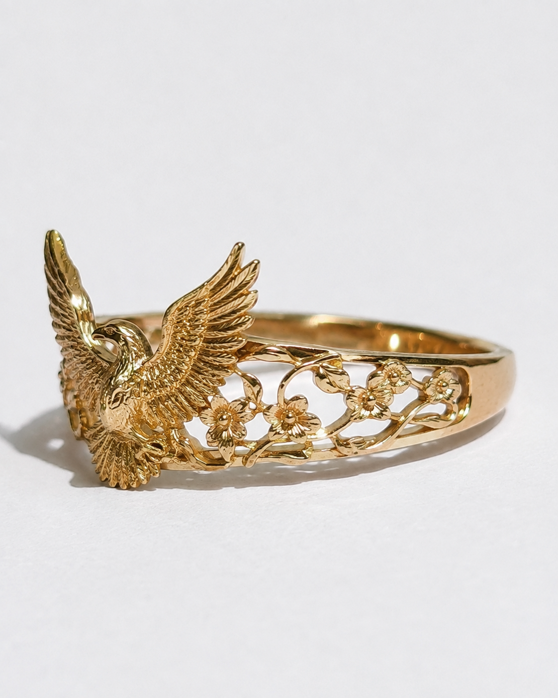 The Aquiliria Ascending Eagle Openwork Ring | SIAMRINGTON